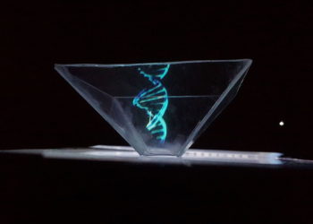 agence de création d'hologramme - hologramme ADN