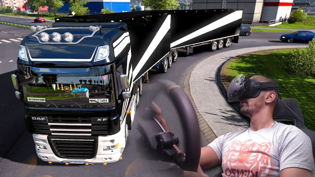 Le simulateur de camion VR pour former et amuser