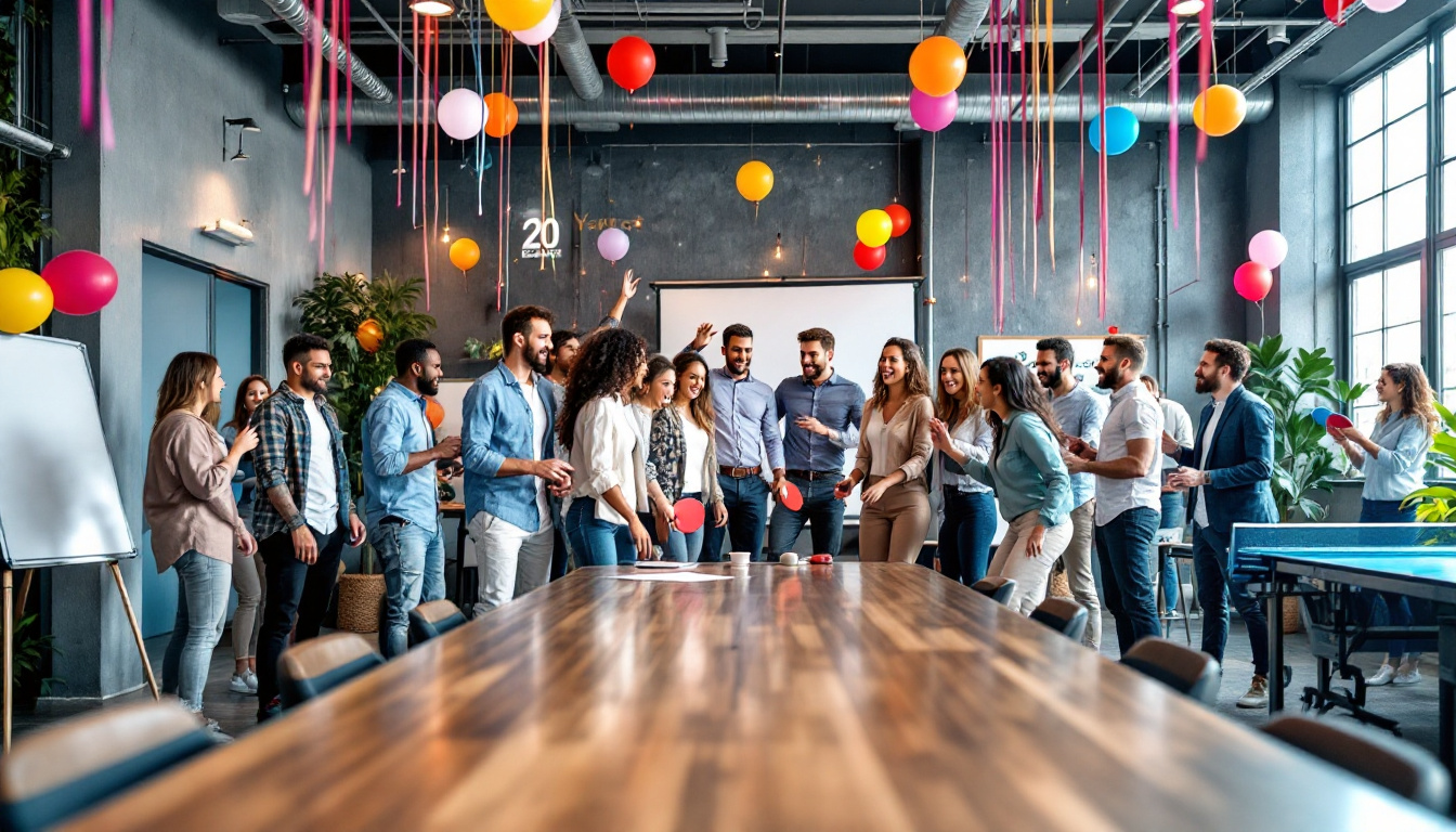 découvrez les avantages d'organiser un anniversaire d'entreprise : renforcez la cohésion d'équipe, valorisez vos employés, et créez des moments inoubliables pour stimuler la motivation. transformez cet événement en une occasion mémorable qui reflète votre culture d'entreprise.