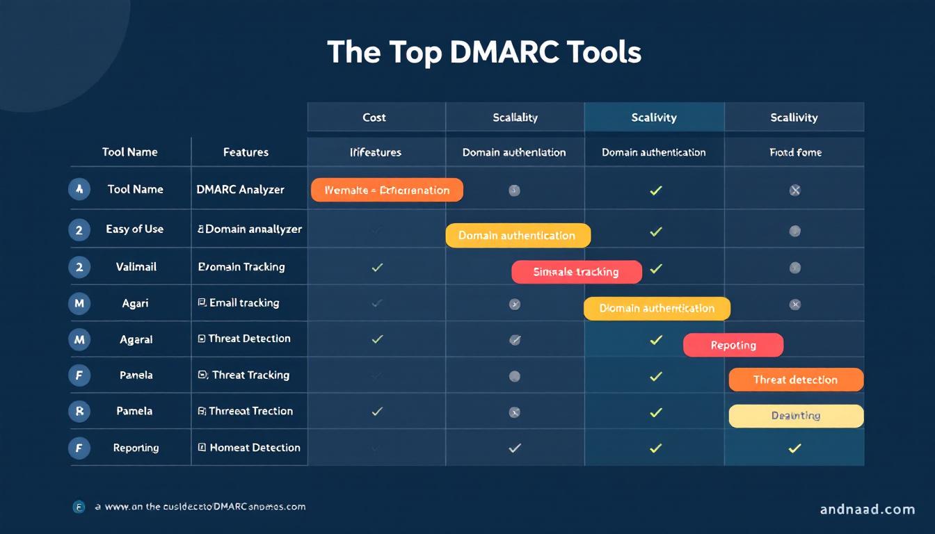 découvrez les meilleurs outils dmarc pour protéger votre domaine contre le spoofing d'email. apprenez comment sécuriser vos communications et renforcer votre réputation en ligne avec des solutions adaptées.