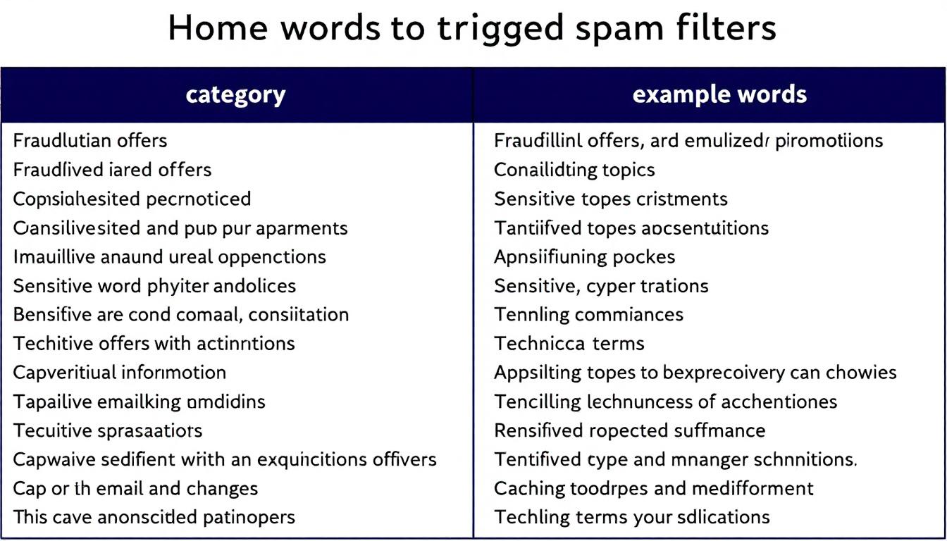 découvrez notre guide complet sur les mots déclencheurs de spam dans les emails. apprenez à identifier et éviter les termes qui peuvent faire atterrir vos messages dans les dossiers indésirables et améliorez vos taux de délivrabilité. protégez vos communications essentielles avec des conseils pratiques et des astuces efficaces.