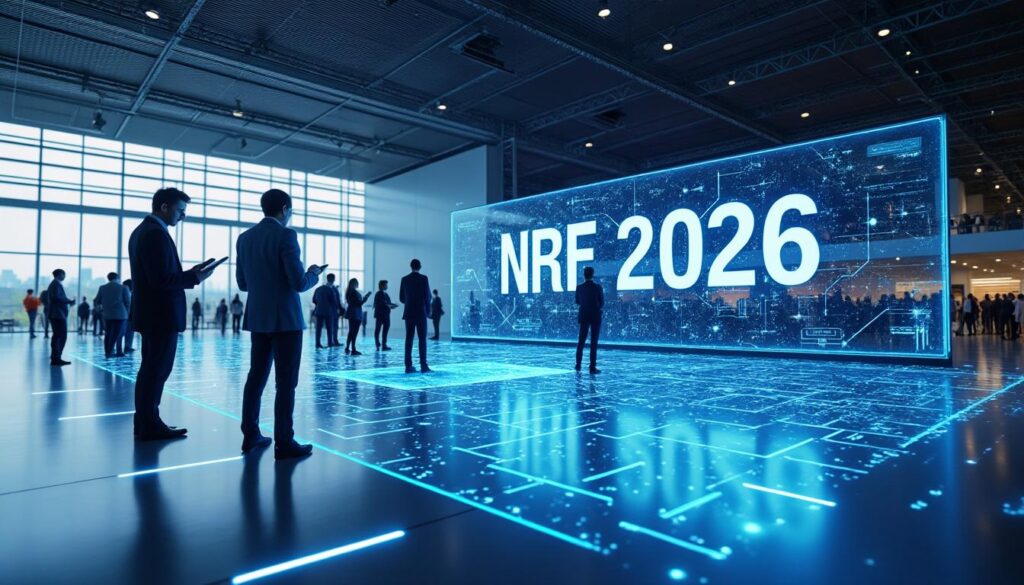 découvrez comment pointr a optimisé la navigation en utilisant le point bleu au nrf 2026 au javits center pour offrir une expérience fluide et innovante aux visiteurs.