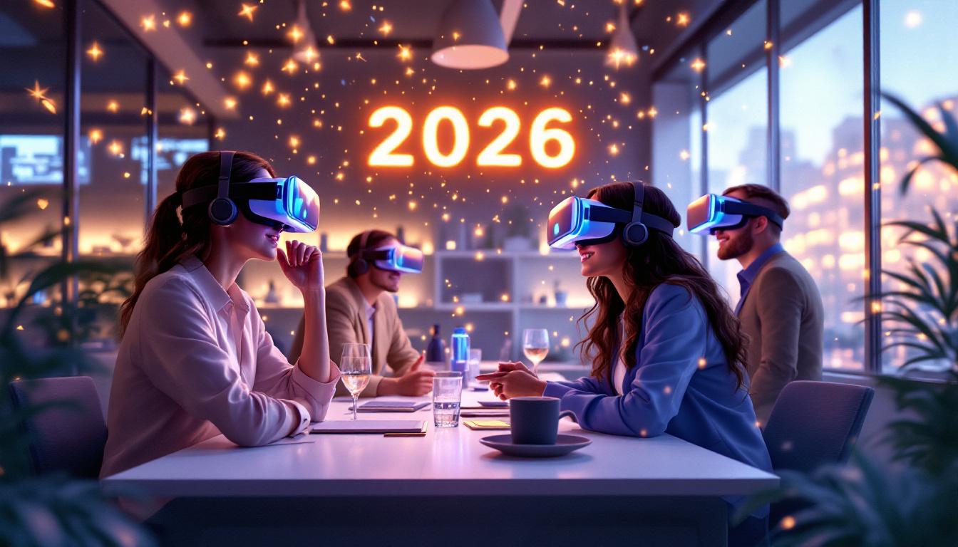 découvrez si l'animation en réalité virtuelle pour le nouvel an 2026 en entreprise apporte une réelle valeur ajoutée et crée une expérience mémorable pour vos collaborateurs.