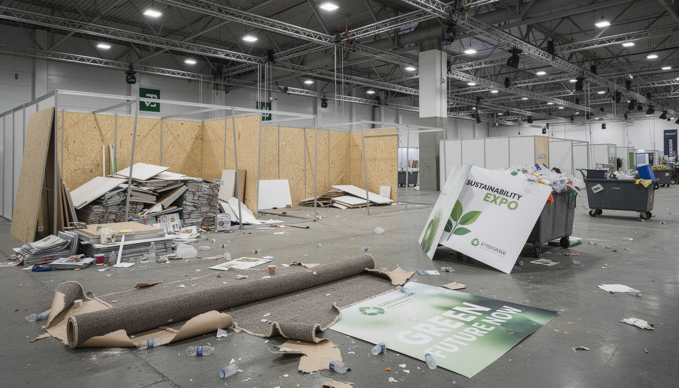 amazon, dolby et panasonic collaborent pour combattre le phénomène 'build and burn' des expositions en utilisant l'intelligence artificielle, offrant des solutions innovantes pour améliorer la durabilité et la qualité des événements.