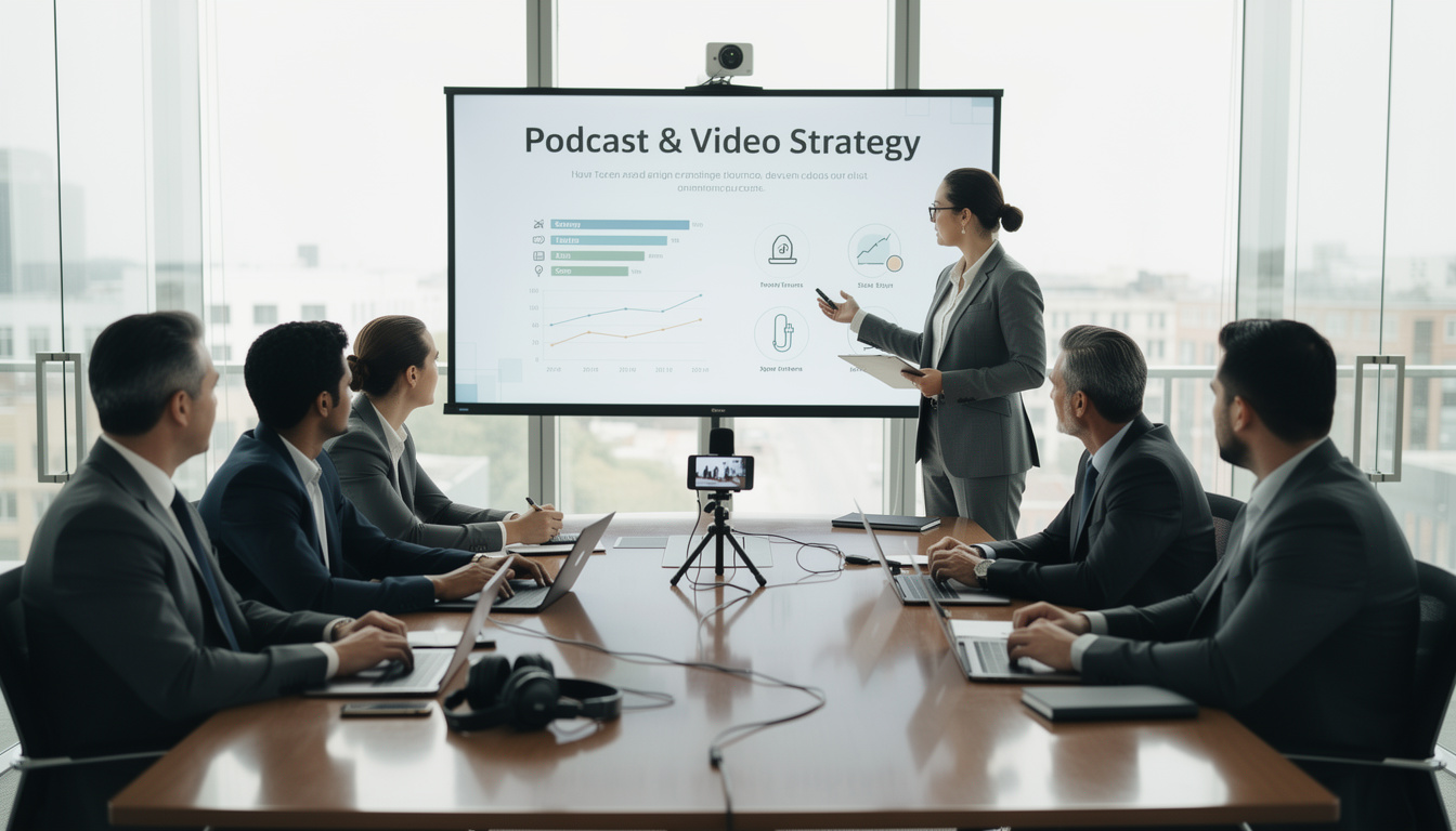 découvrez comment intégrer efficacement podcasts et vidéos dans votre stratégie média pour maximiser l'engagement et toucher une audience plus large.
