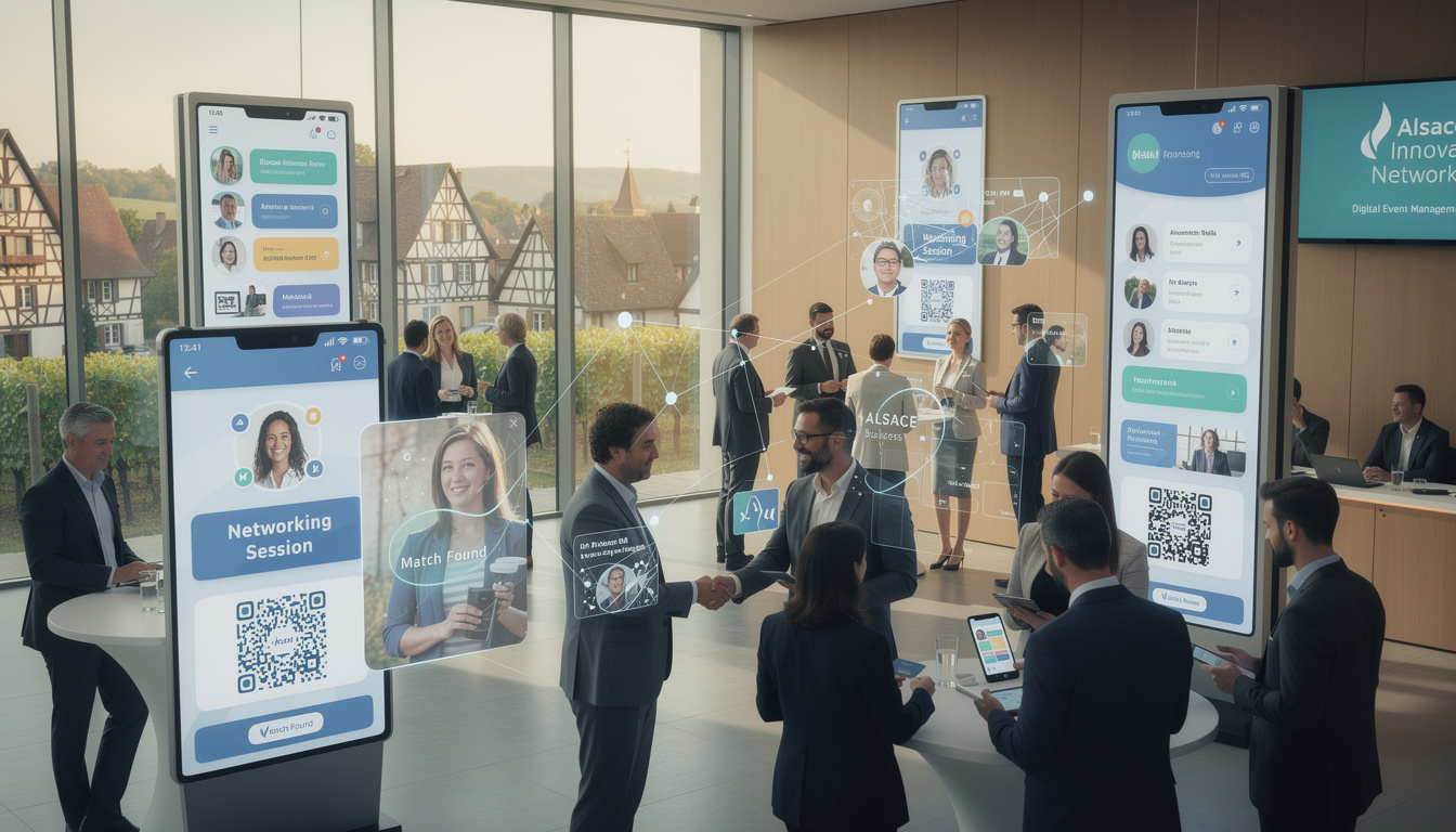 découvrez comment la cci alsace transforme ses business meetings avec un système de matchmaking automatisé, facilitant les connexions professionnelles efficaces et innovantes.