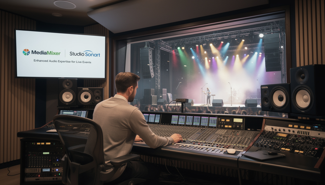 l'acquisition de studio sonart par mediamixer renforce son expertise audio, offrant des solutions innovantes et de haute qualité pour l'événementiel.