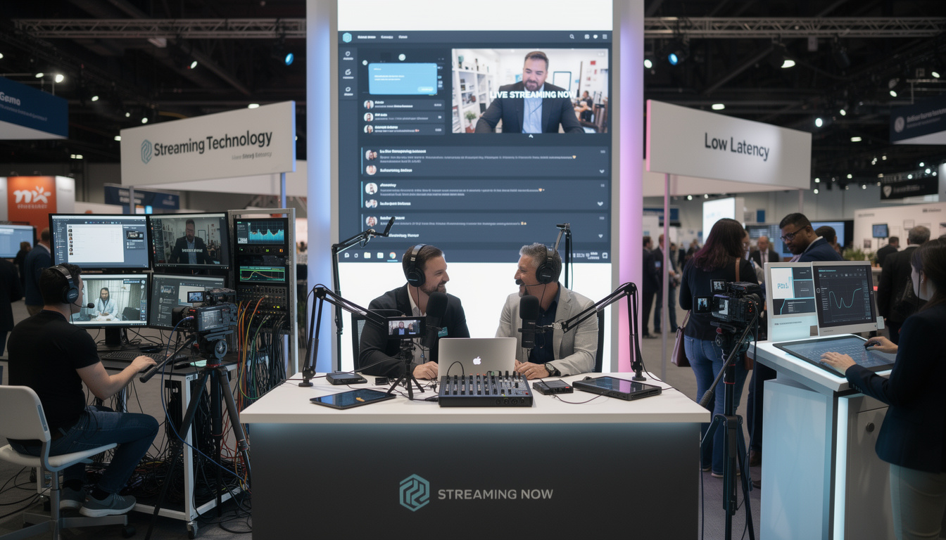stream7 participe pour la première fois à confex et présente le salon vivant de nan, mettant en avant des innovations et expériences uniques lors de cet événement inédit.
