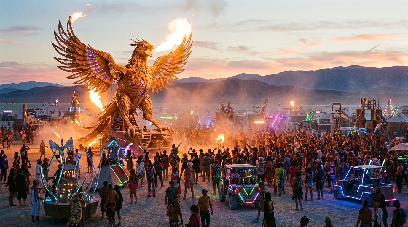Nouveau partenariat entre Burning Man et agence écossais