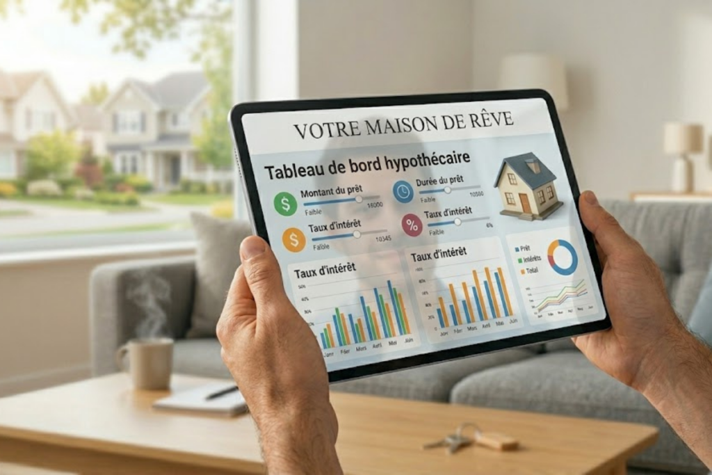 Transformation digitale des processus d'emprunt de crédit immobilier
