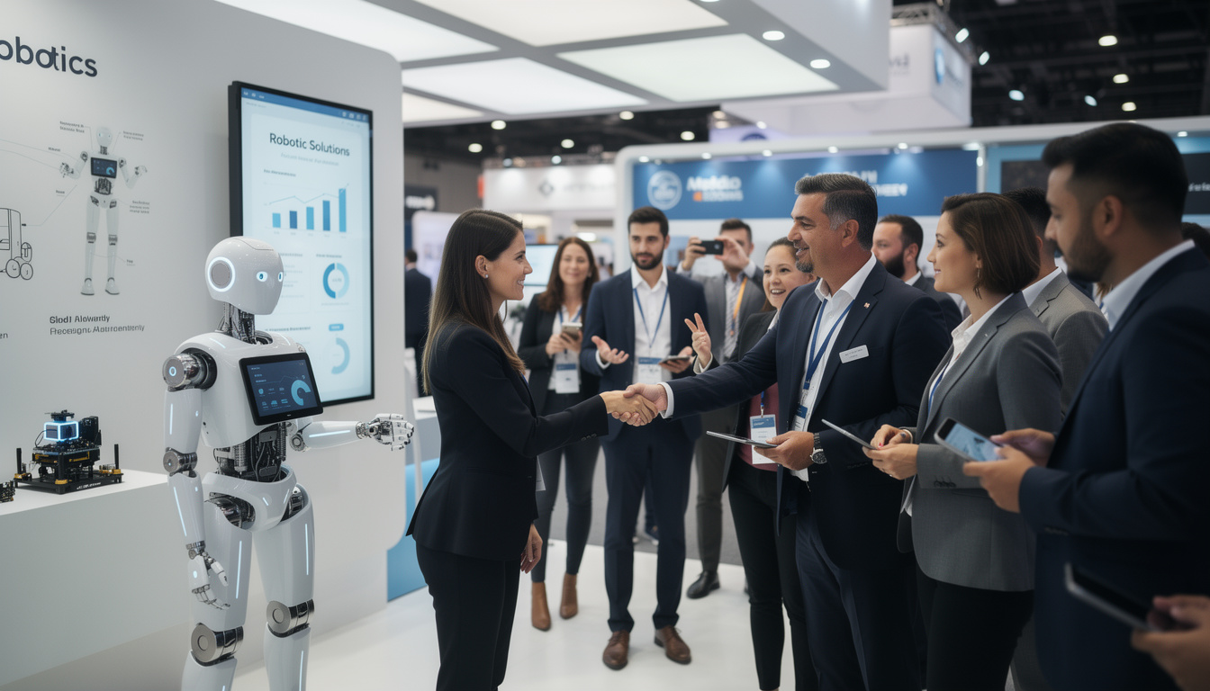 découvrez les avantages d'intégrer une animation robot lors des salons professionnels pour attirer l'attention, dynamiser votre stand et renforcer l'engagement avec vos visiteurs.