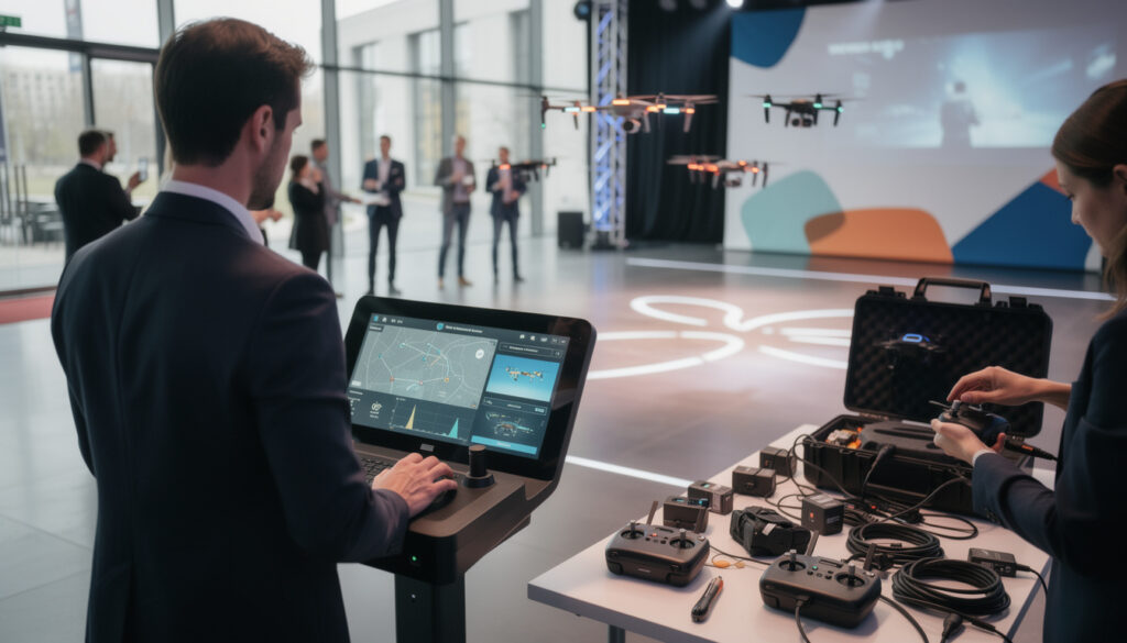 découvrez 7 idées d’animations spectaculaires avec des drones pour dynamiser vos événements d’entreprise et impressionner vos collaborateurs.