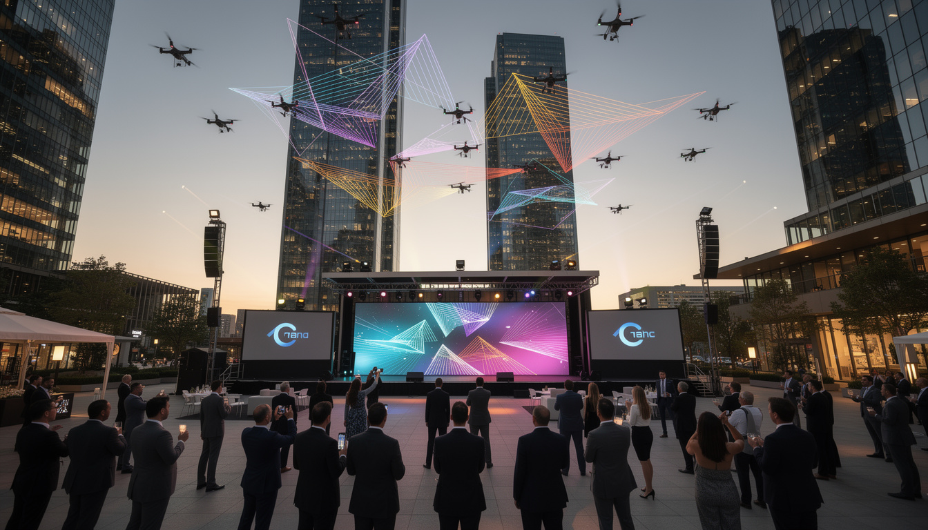 découvrez 7 idées d’animations spectaculaires avec des drones pour dynamiser vos événements d’entreprise et captiver votre audience.