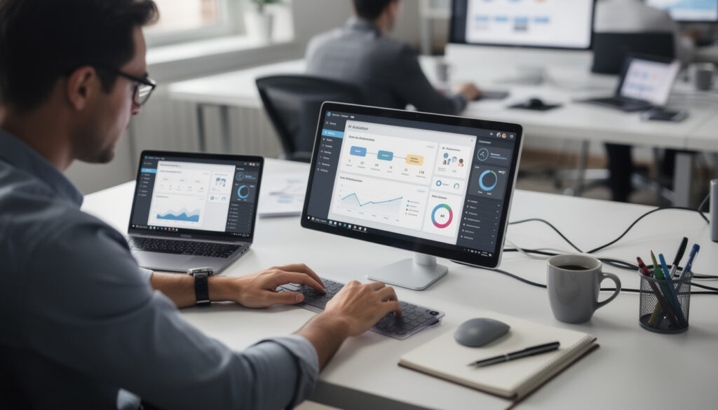 découvrez si l'automatisation basée sur l'intelligence artificielle permet vraiment aux équipes marketing de gagner du temps et d'améliorer leur efficacité.