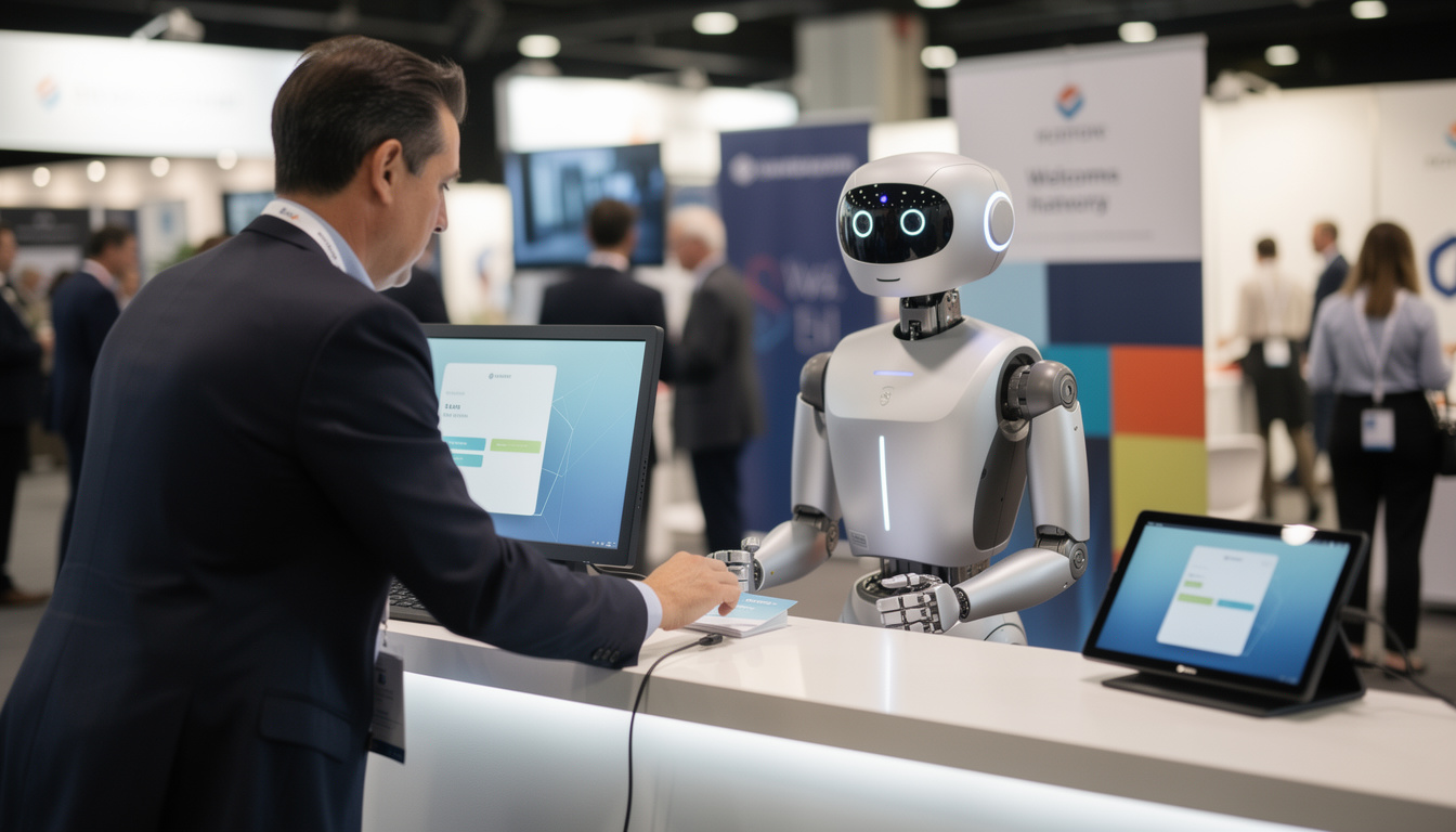 découvrez comment intégrer un robot d’accueil lors de votre événement d’entreprise pour améliorer l'accueil, l'interaction et l'expérience des participants.