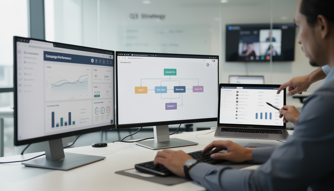 découvrez comment l'automatisation transforme le marketing digital b2b, en optimisant les stratégies et en améliorant l'efficacité des campagnes.