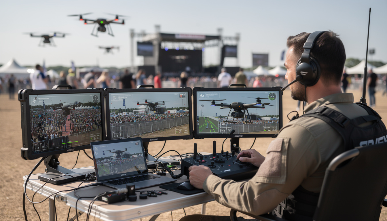 découvrez comment les drones révolutionnent l'événementiel moderne en offrant des perspectives aériennes uniques, améliorant la sécurité et capturant des moments inoubliables.