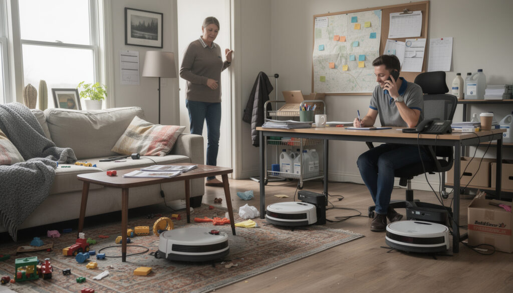 découvrez helix 2.5 de figure ai, le robot innovant qui excelle dans le ménage, même dans des maisons inconnues, pour un nettoyage efficace et autonome.