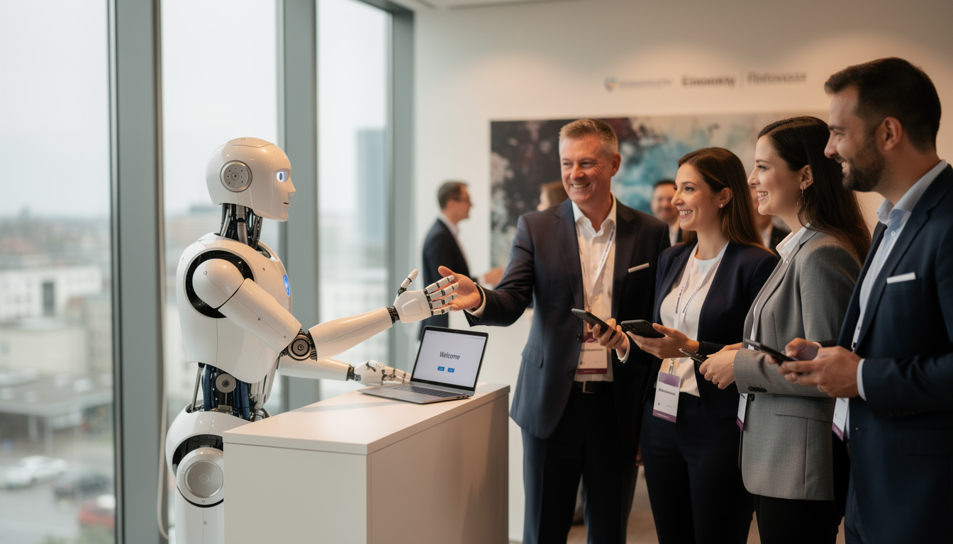 découvrez comment la robotique et l'intelligence artificielle transforment radicalement le secteur de l’événementiel, en apportant innovation, efficacité et expériences immersives.