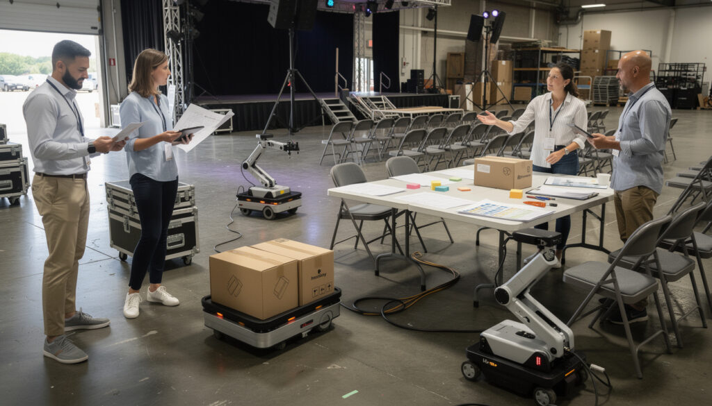 découvrez comment la robotique et l'intelligence artificielle transforment profondément le secteur de l'événementiel, en apportant innovation, efficacité et expériences immersives inédites.