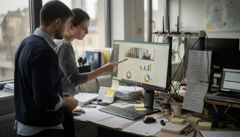 découvrez les avantages des événements hybrides pour votre entreprise et comment ils peuvent optimiser la participation, réduire les coûts et renforcer l'engagement.