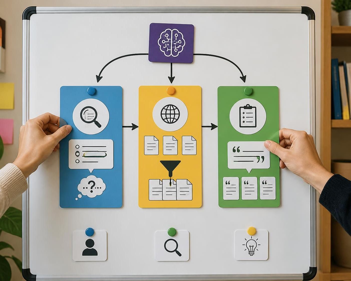 découvrez pourquoi une intelligence artificielle reformule votre requête avant d'explorer ses sources, optimisant ainsi la recherche agentique pour des résultats plus pertinents et précis.