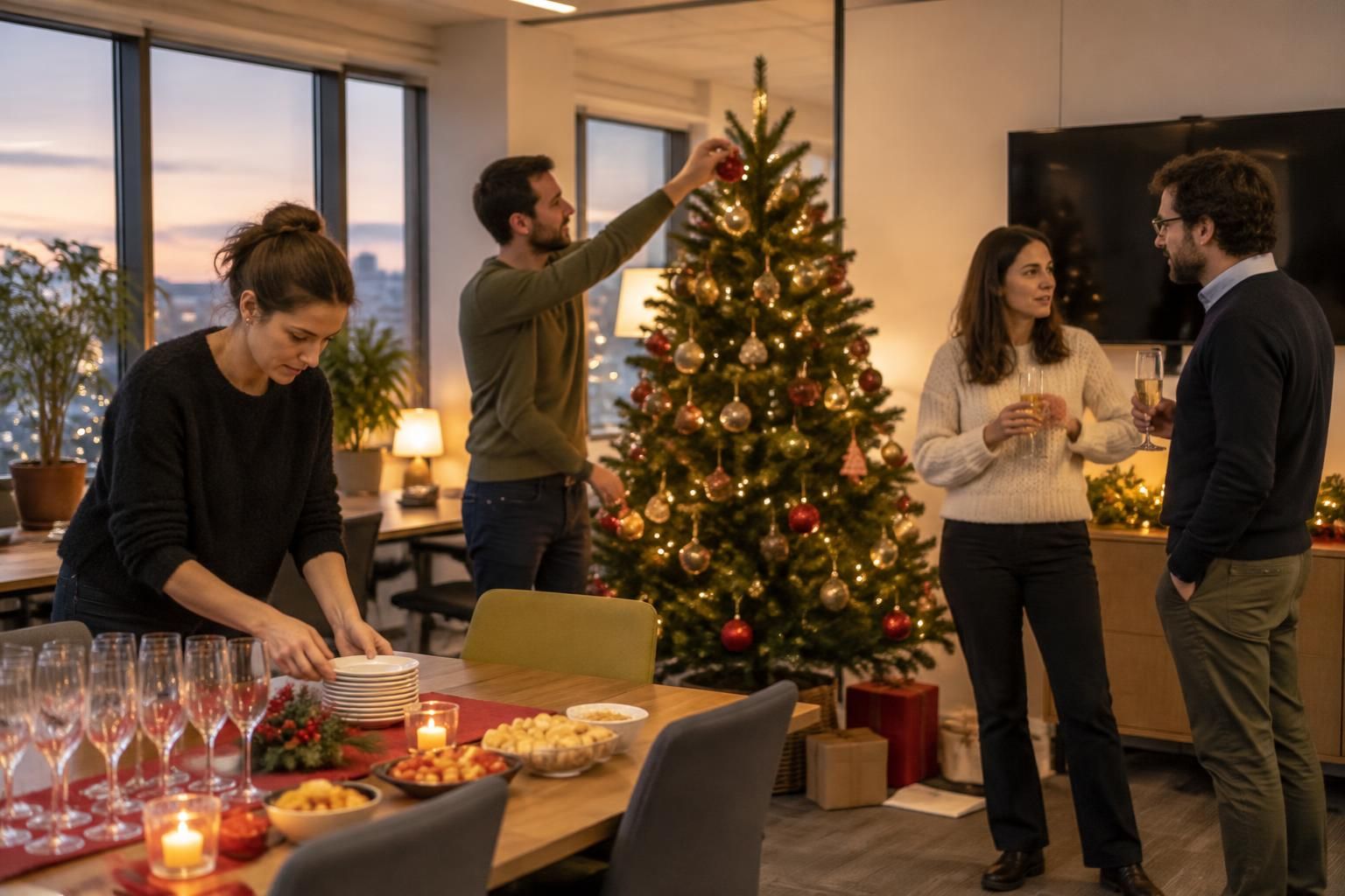 organisez un arbre et une soirée de noël en entreprise réussis : conseils pratiques, idées d’animations et étapes clés pour célébrer vos équipes.