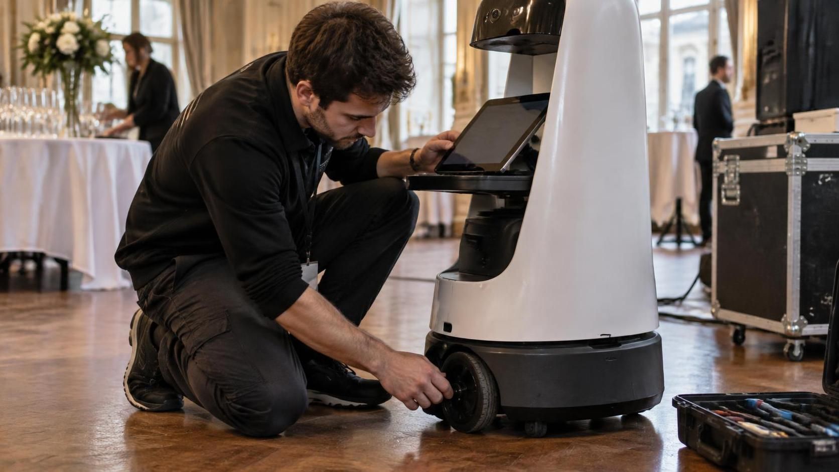 louez un robot à paris pour offrir une animation innovante et interactive qui dynamise vos événements et marque les esprits.