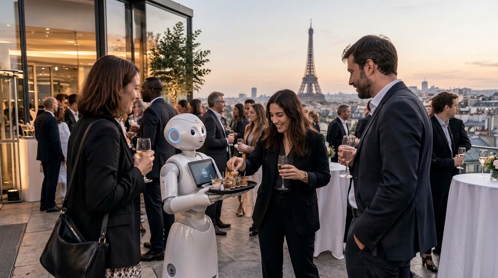 Location de robot à Paris : une animation innovante pour dynamiser vos événements